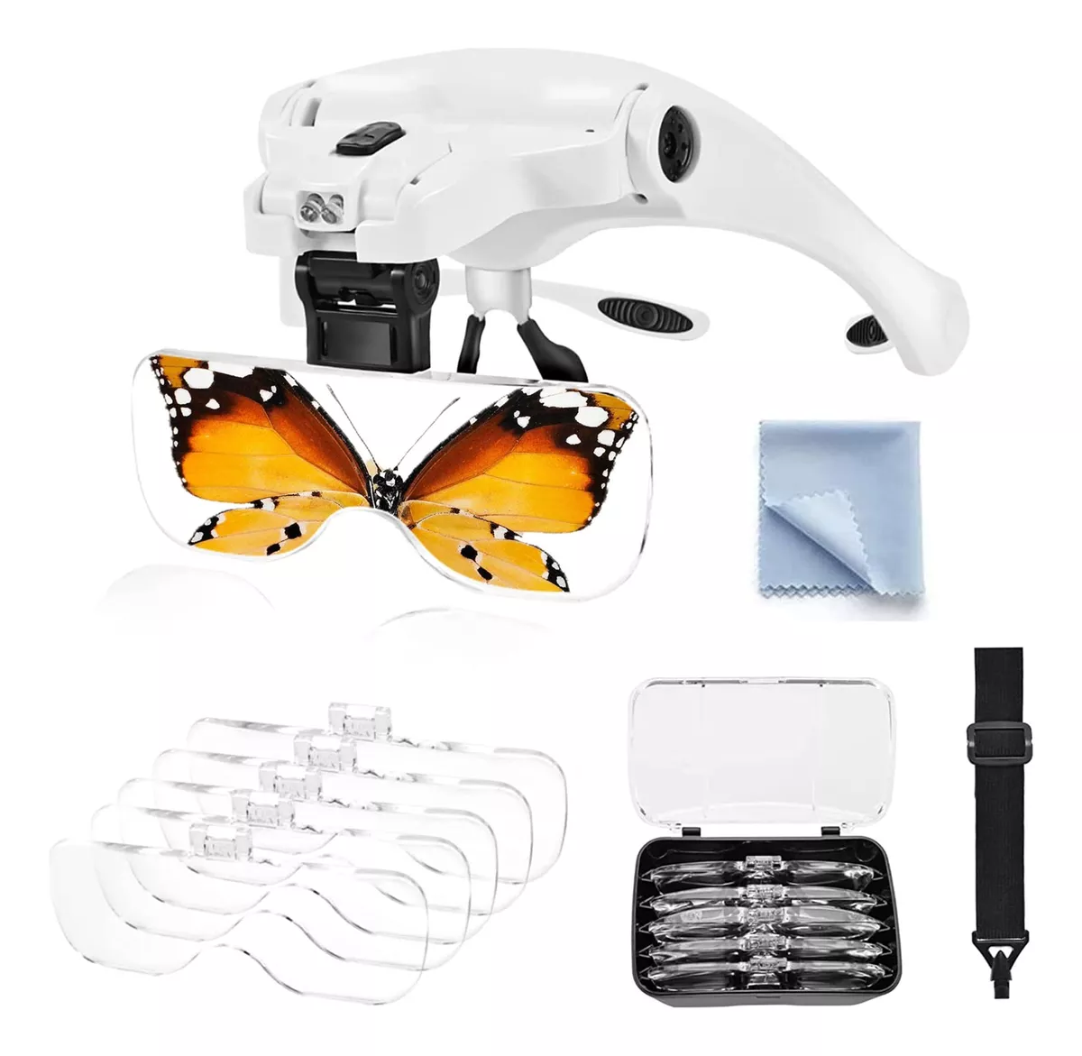 Foto 5 | Lentes Lupa Luz Led Belug Blanco