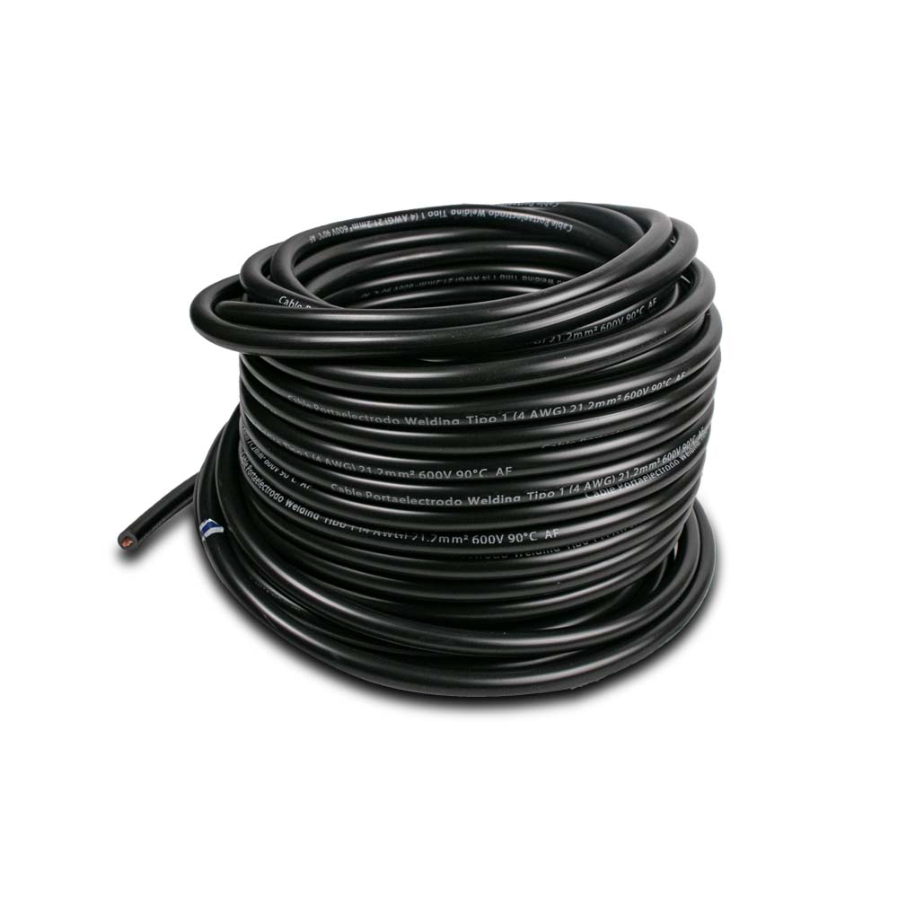 Rollo De Cable Para Soldadora Akron 4 Awg 100 Mts