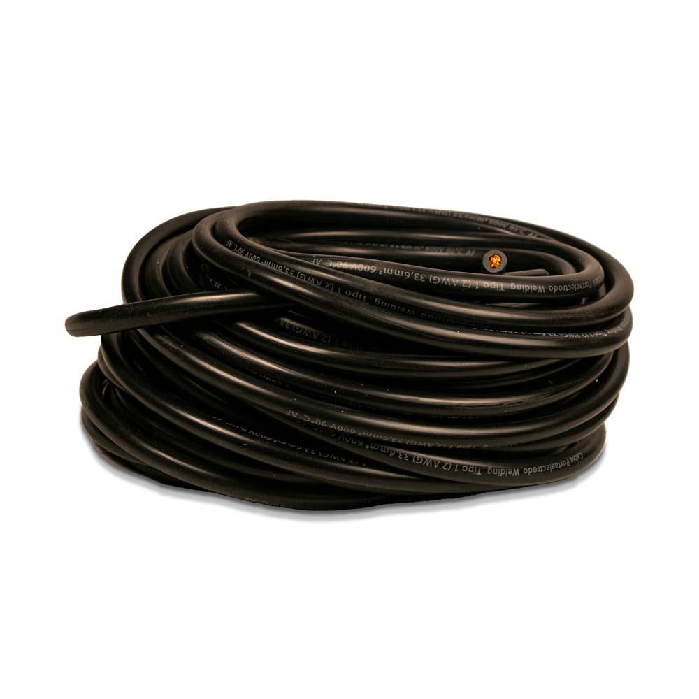 Foto 1 | Rollo De Cable Para Soldadora Akron 2 Awg 25 Mts