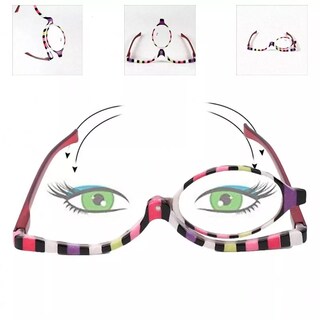 Foto 2 | Gafas De Maquillaje Con Lupa Presbyopia De 2.50 Grados - Venta Internacional.