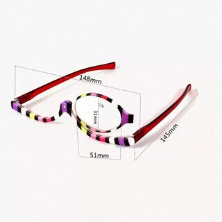 Foto 5 | Gafas De Maquillaje Con Lupa Presbyopia De 2.50 Grados - Venta Internacional.