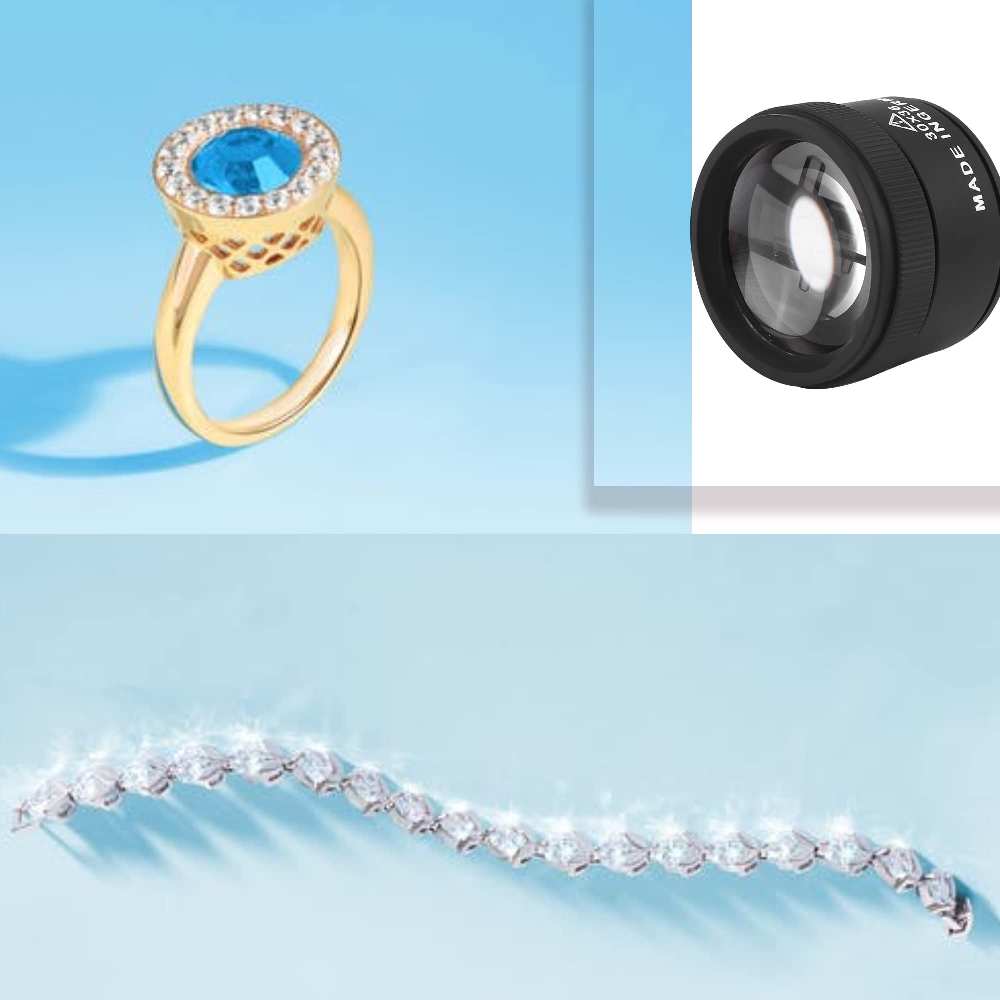 Foto 3 pulgar | Lupa de Aumento Tangxi 30x para Joyas Aleación de Zinc - Venta Internacional