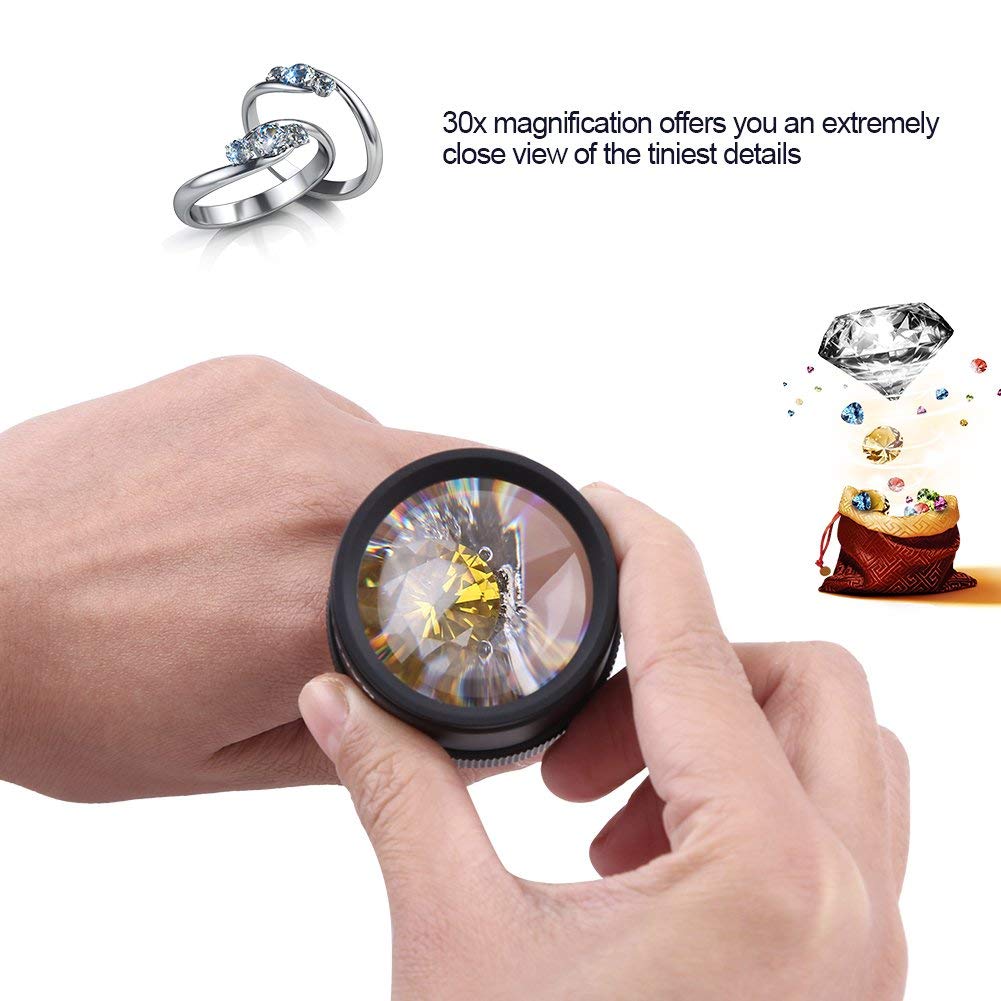 Foto 7 pulgar | Lupa de Aumento Tangxi 30x para Joyas Aleación de Zinc - Venta Internacional