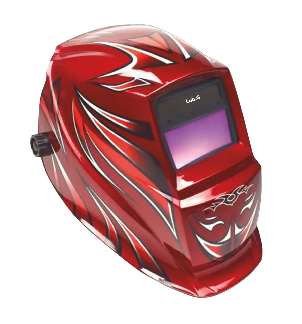 Foto 1 | Careta Electronica Para Soldar Oscurecimiento Aut Color Rojo