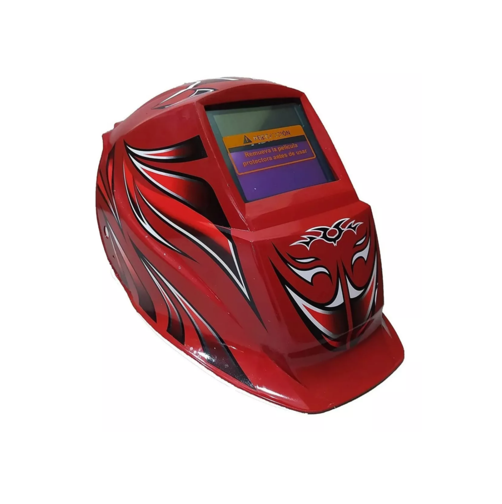 Foto 3 pulgar | Careta Electrónica Soldar Adir Oscurecimiento Belug Color Rojo