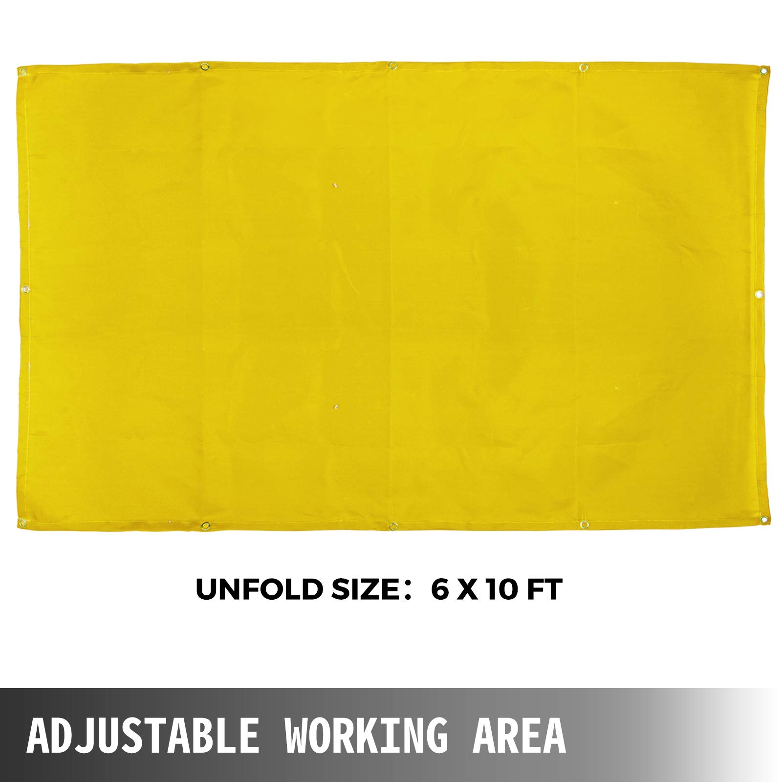 Foto 5 pulgar | Manta De Soldadura Vevor De Fibra De Vidrio Dorada De 1,8 M X 3 M Con Bolsa De Transporte - Venta Internacional.