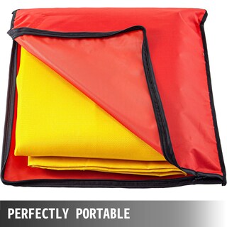 Foto 6 | Manta De Soldadura Vevor De Fibra De Vidrio Dorada De 1,8 M X 3 M Con Bolsa De Transporte - Venta Internacional.