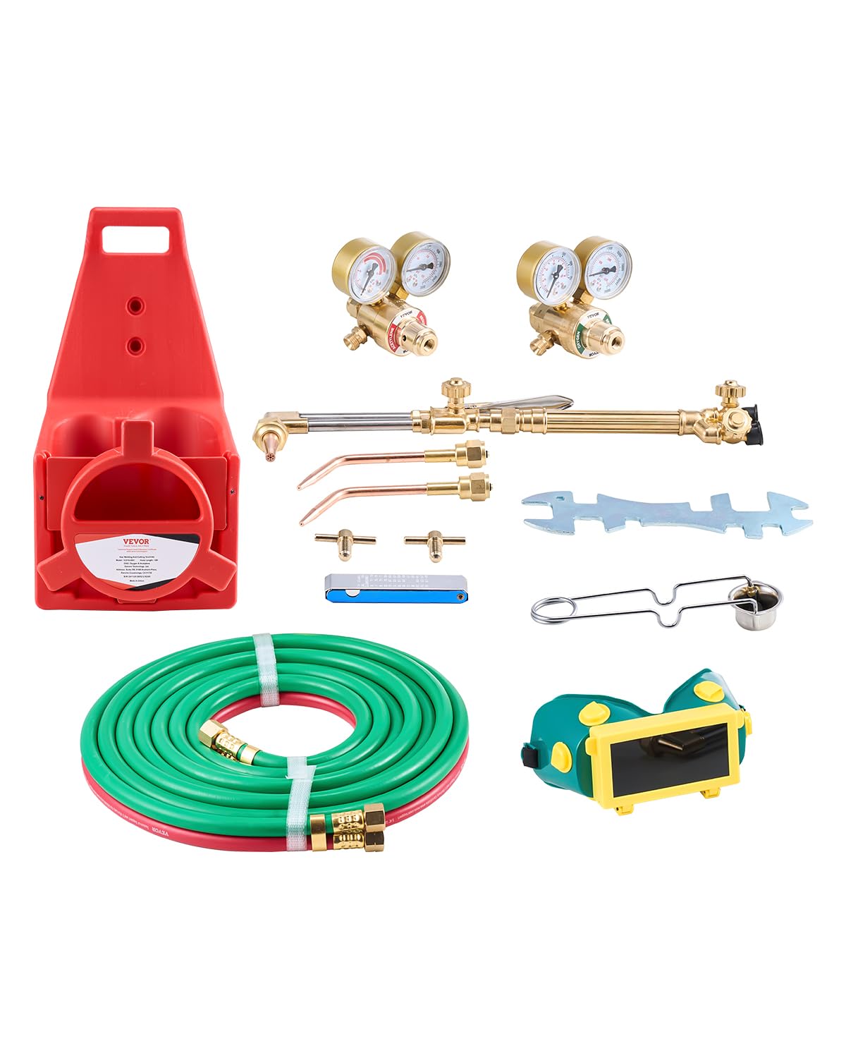 Foto 2 pulgar | Kit De Antorchas De Oxigeno-acetileno, Soldadura A Gas Vevor, 14 Piezas - Venta Internacional.