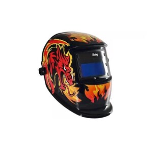 Foto 1 | Careta De Soldar Uso Industrial Soldadura Electrónica Belug, Diseño Naranja