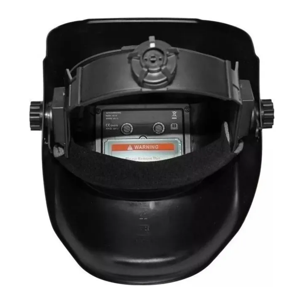 Foto 2 | Careta De Soldar Uso Industrial Soldadura Electrónica Belug, Diseño Naranja