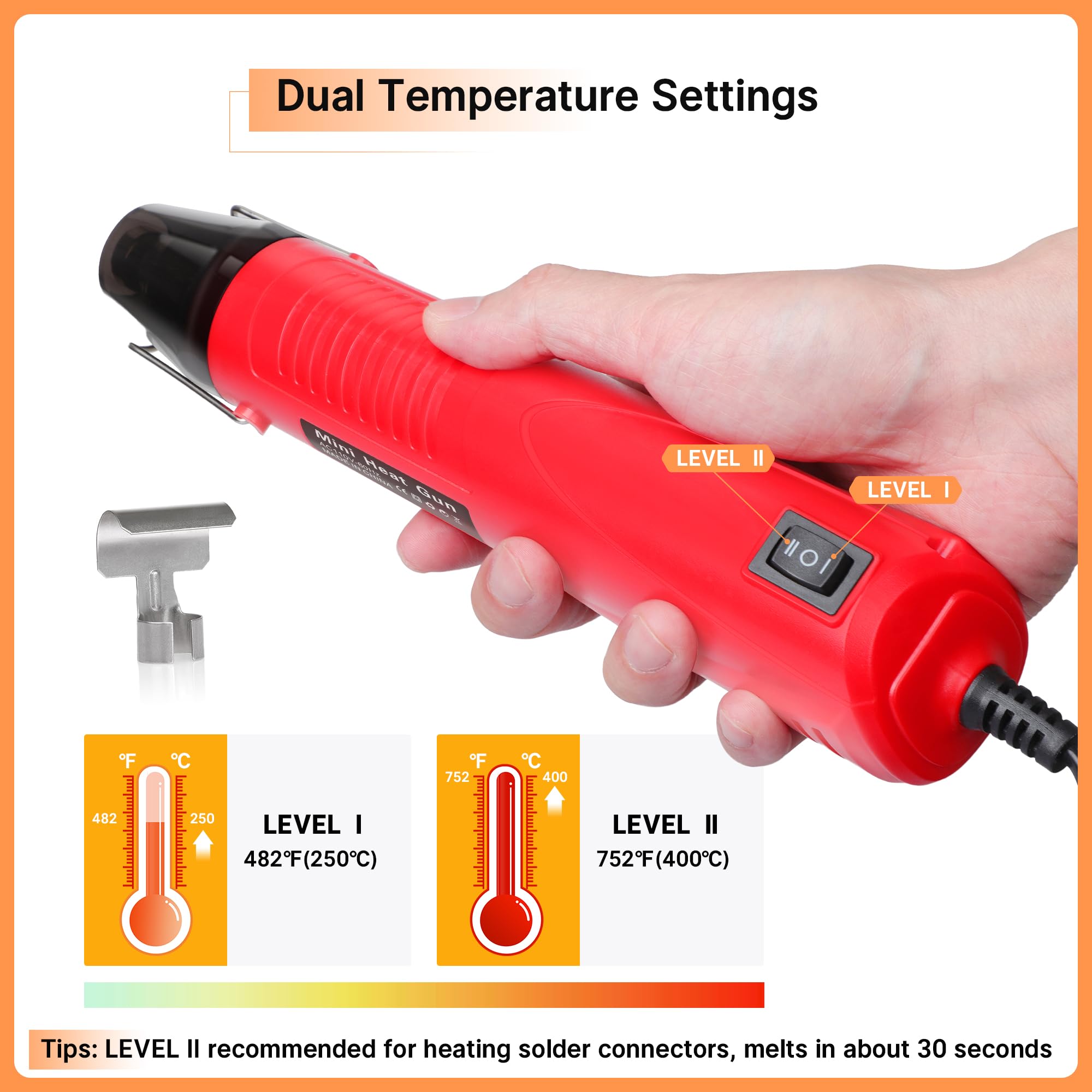 Foto 6 pulgar | Kit De Conectores De Alambre Y Tubos Termorretráctiles Para Soldadura | Kuject - Venta Internacional.