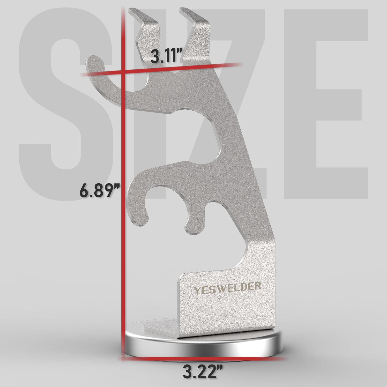 Foto 4 | Soporte Magnético Para Antorchas De Soldadura Yeswelder Para Antorchas Tig - Venta Internacional.