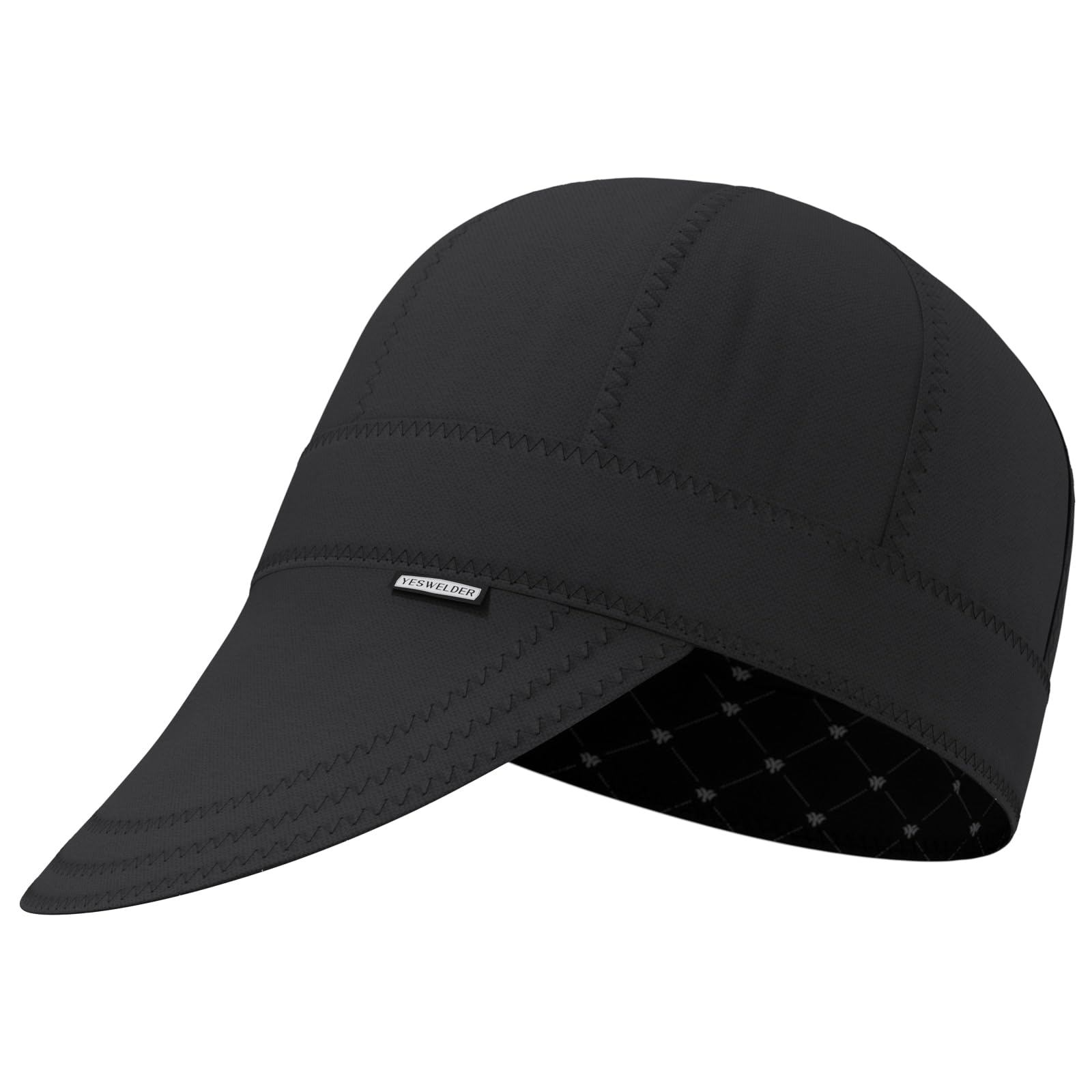 Foto 2 pulgar | Gorro De Soldadura Yeswelder All Black Style 58 Cm Resistente Al Calor - Venta Internacional.