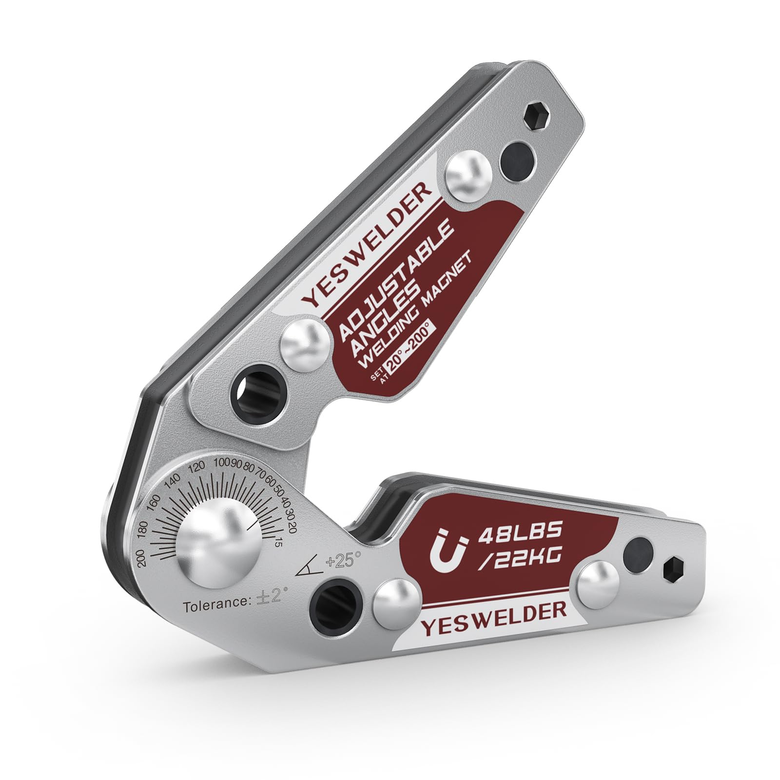Foto 1 | Imán De Soldadura Yeswelder, Ángulo Ajustable 20-200°, 22 Kg - Venta Internacional.