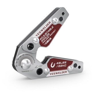 Foto 1 | Imán De Soldadura Yeswelder, Ángulo Ajustable 20-200°, 22 Kg - Venta Internacional.