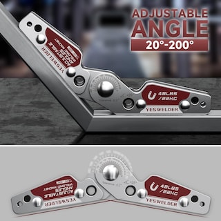 Foto 4 | Imán De Soldadura Yeswelder, Ángulo Ajustable 20-200°, 22 Kg - Venta Internacional.