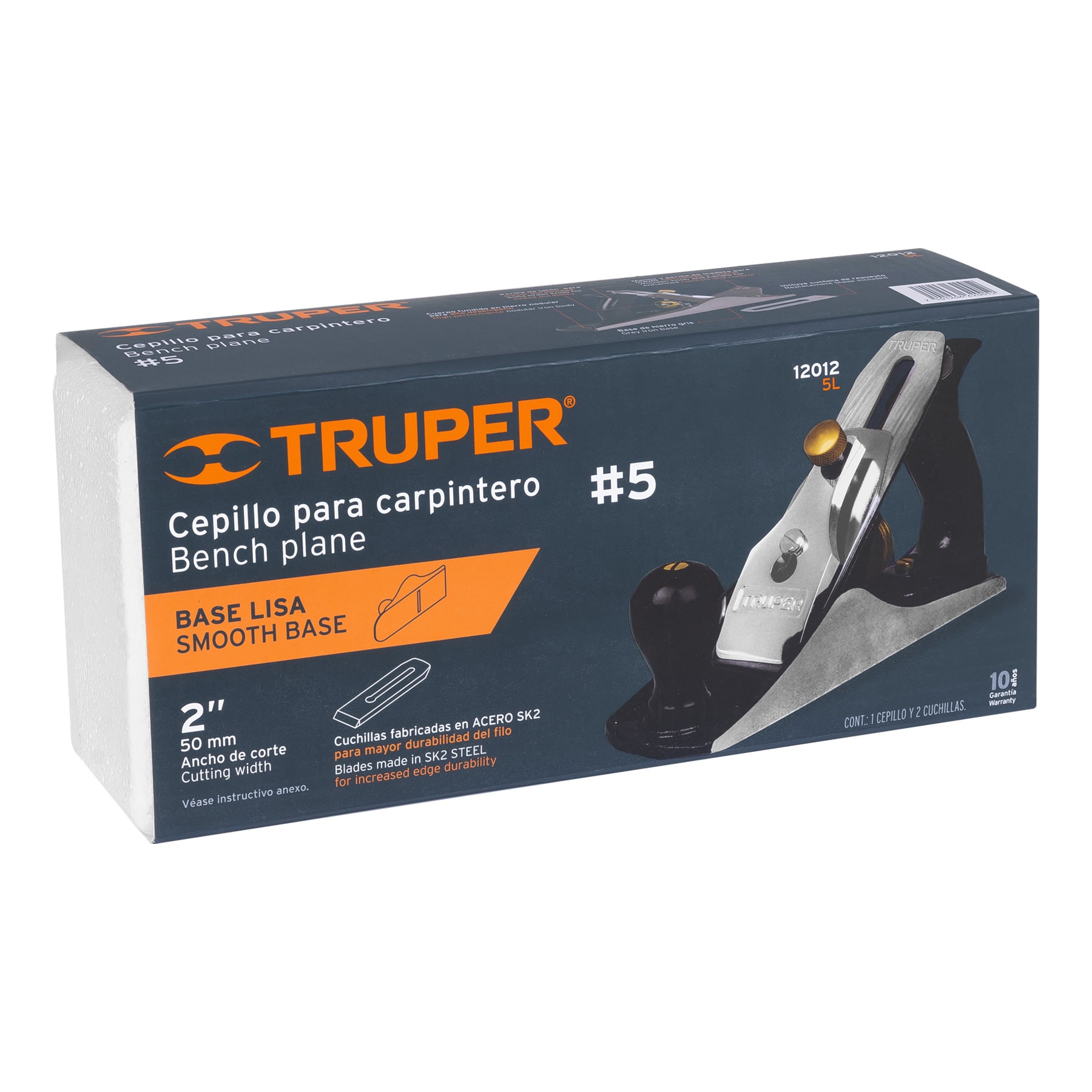 Foto 3 pulgar | Cepillo para Carpintero Truper 5L Liso #5