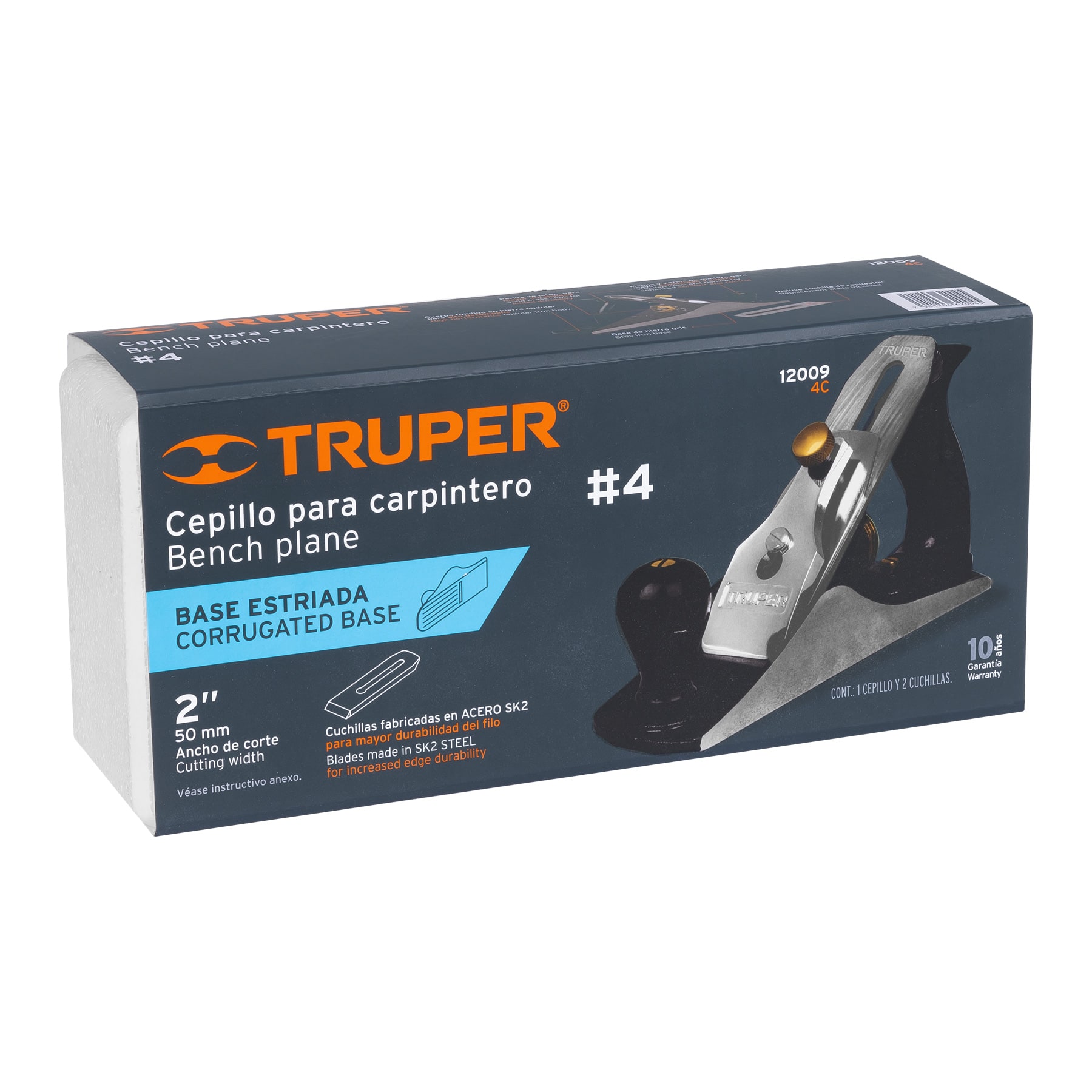 Foto 2 | Cepillo para Carpintero Truper 4C Estriado #4
