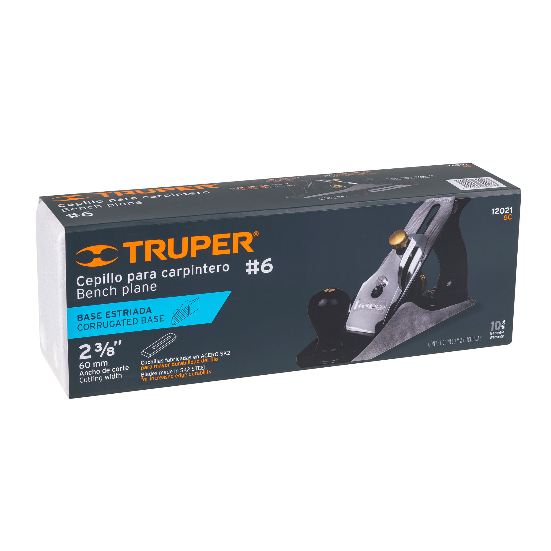 Foto 4 pulgar | Cepillo para Carpintero Truper 6C Estriado #6