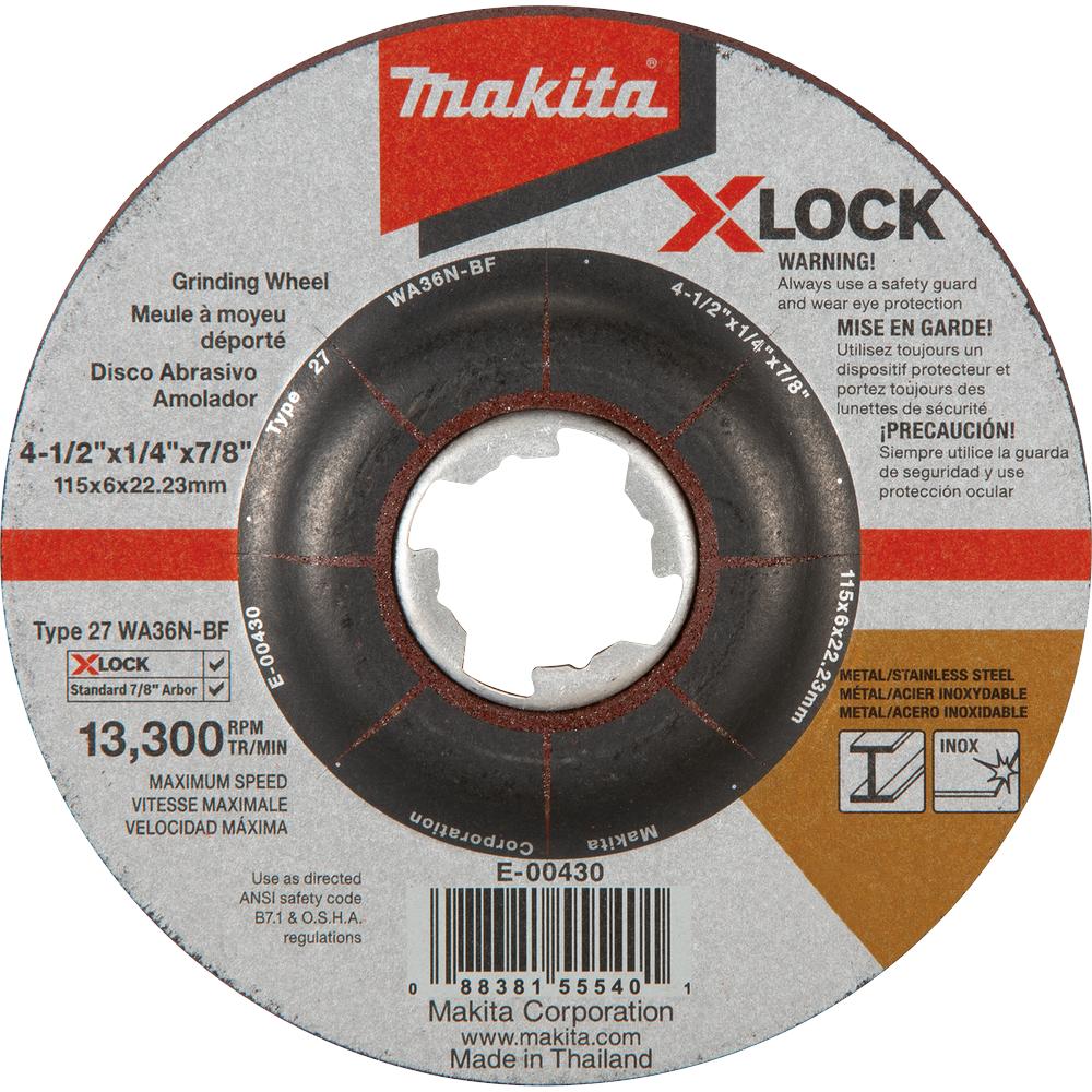 Foto 2 pulgar | Makita Disco P/desbaste E-00430 X-lock