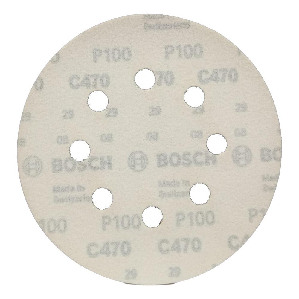 Foto 3 pulgar | Disco Lija Bosch Velcro De 125mm 5 Pulgadas Grano 40 C470