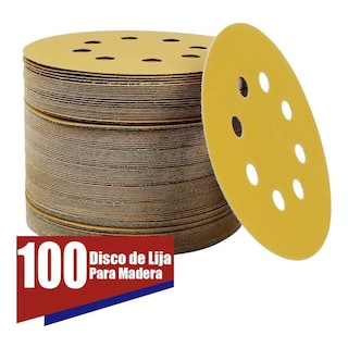 Foto 2 | Lija Velcro Bosch 5 Pulg Madera/Pintura Grano 180 100 Piezas