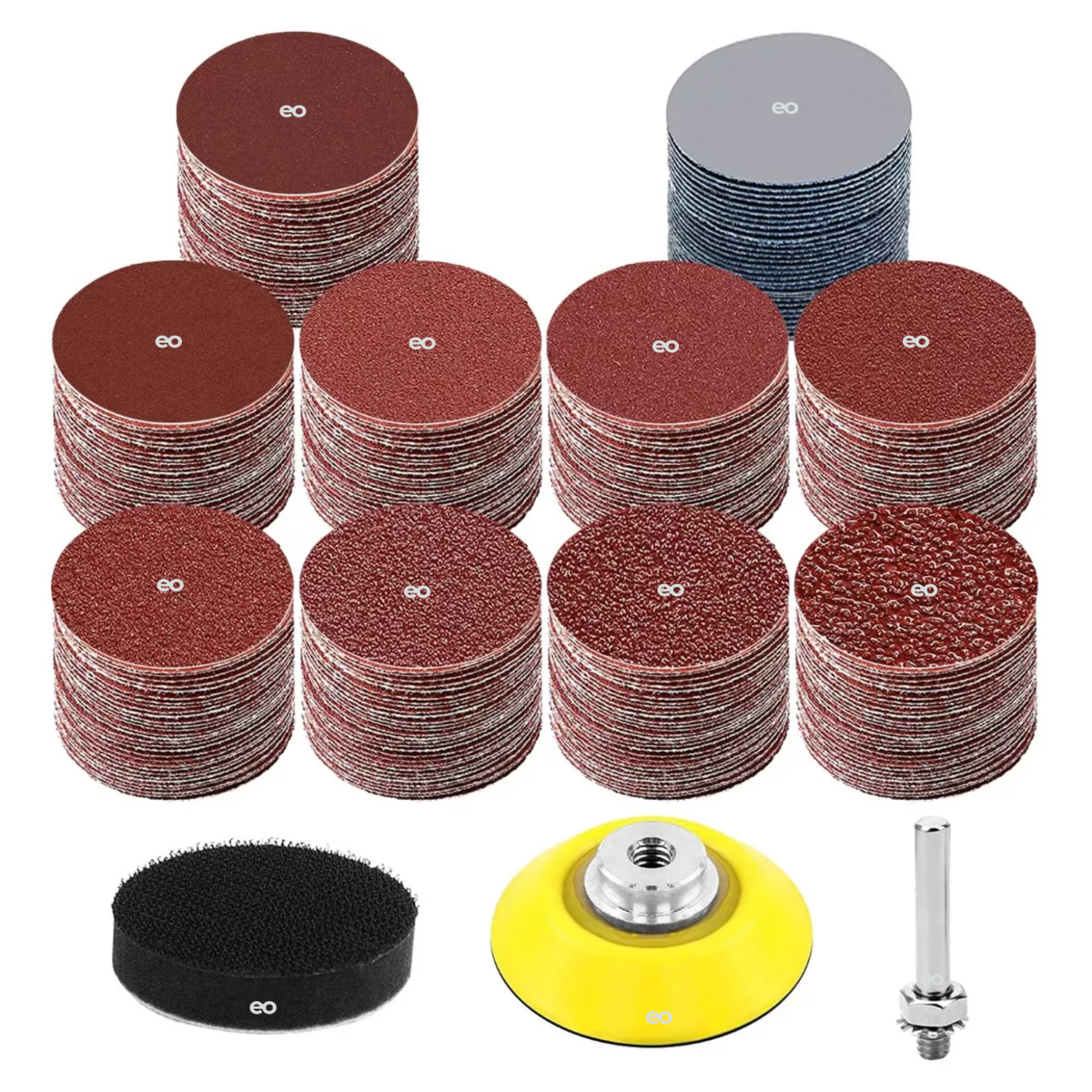 Foto 1 | Kit 303pzs Discos De Lijas Taladro Corte Eo Safe Imports Esi-15011-1 Multicolor