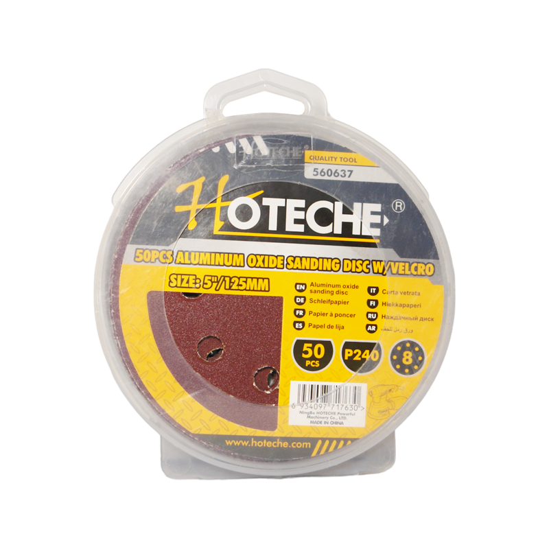 Foto 3 pulgar | Kit Hoteche De Lijas P/orbital 125mm / 240 G