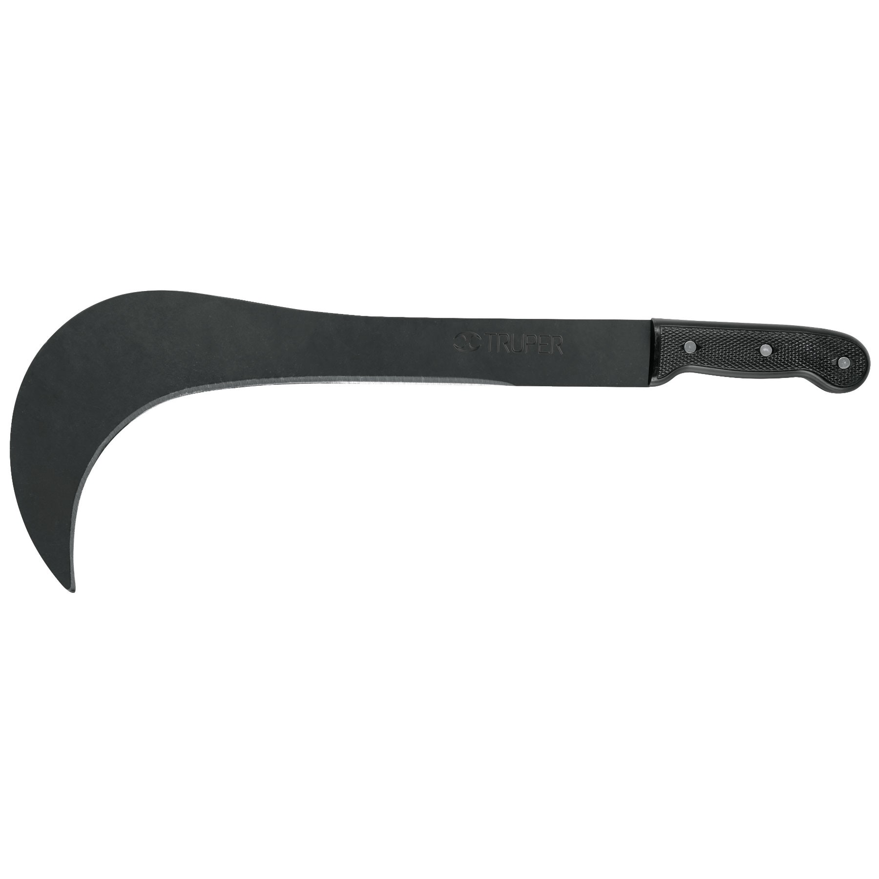 Machete Curvo Tipo Ranchero Truper 15876 color Negro