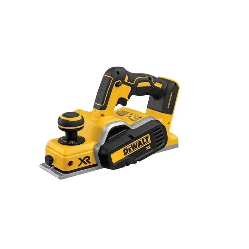 Cepilladora Eléctrica De Mano Dewalt Dcp580b 82mm Amarilla