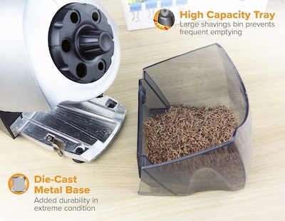 Foto 4 | Sacapuntas Bostitch Superpro6 Commercial Con 6 Agujeros, Color Gris - Venta Internacional.
