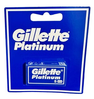 Foto 4 | Navajas Gillette Platinum Double Edge 50 Unidades - Venta Internacional.