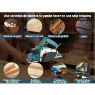 Foto 3 | Cepilladora Eléctrica Para Madera Cepillo Profesional Eo Safe Imports Esi-11298-1 Multicolor