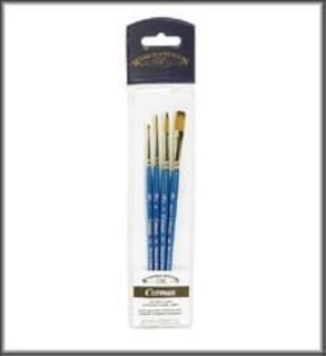 Foto 3 | Juego De Cepillos Winsor & Newton Cotman De Mango Corto (4 Cepillos) - Venta Internacional.
