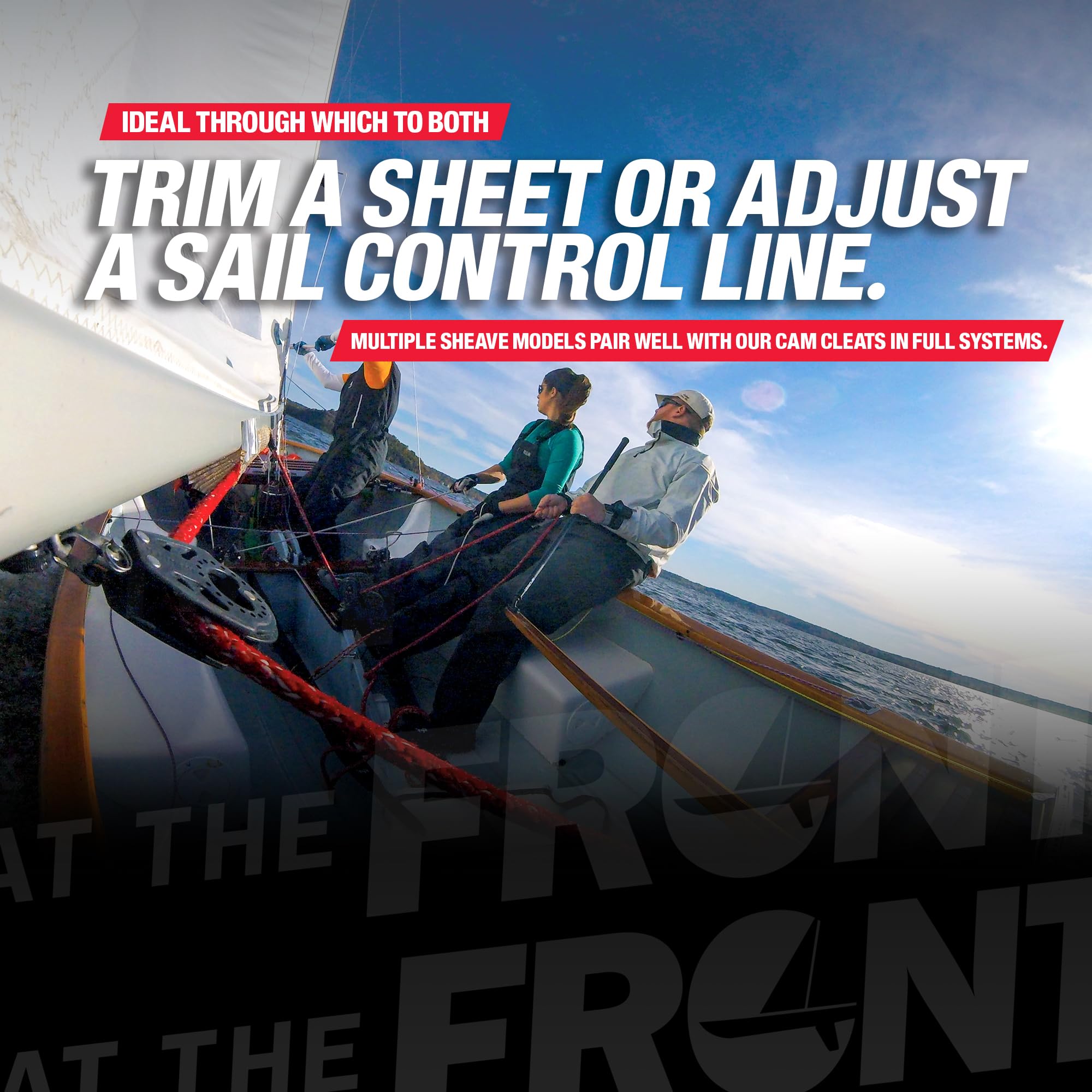 Foto 5 | Bloque Para Barcos Harken Premium Sailing De 40 Mm  Carbono Individual Con Becket - Venta Internacional.