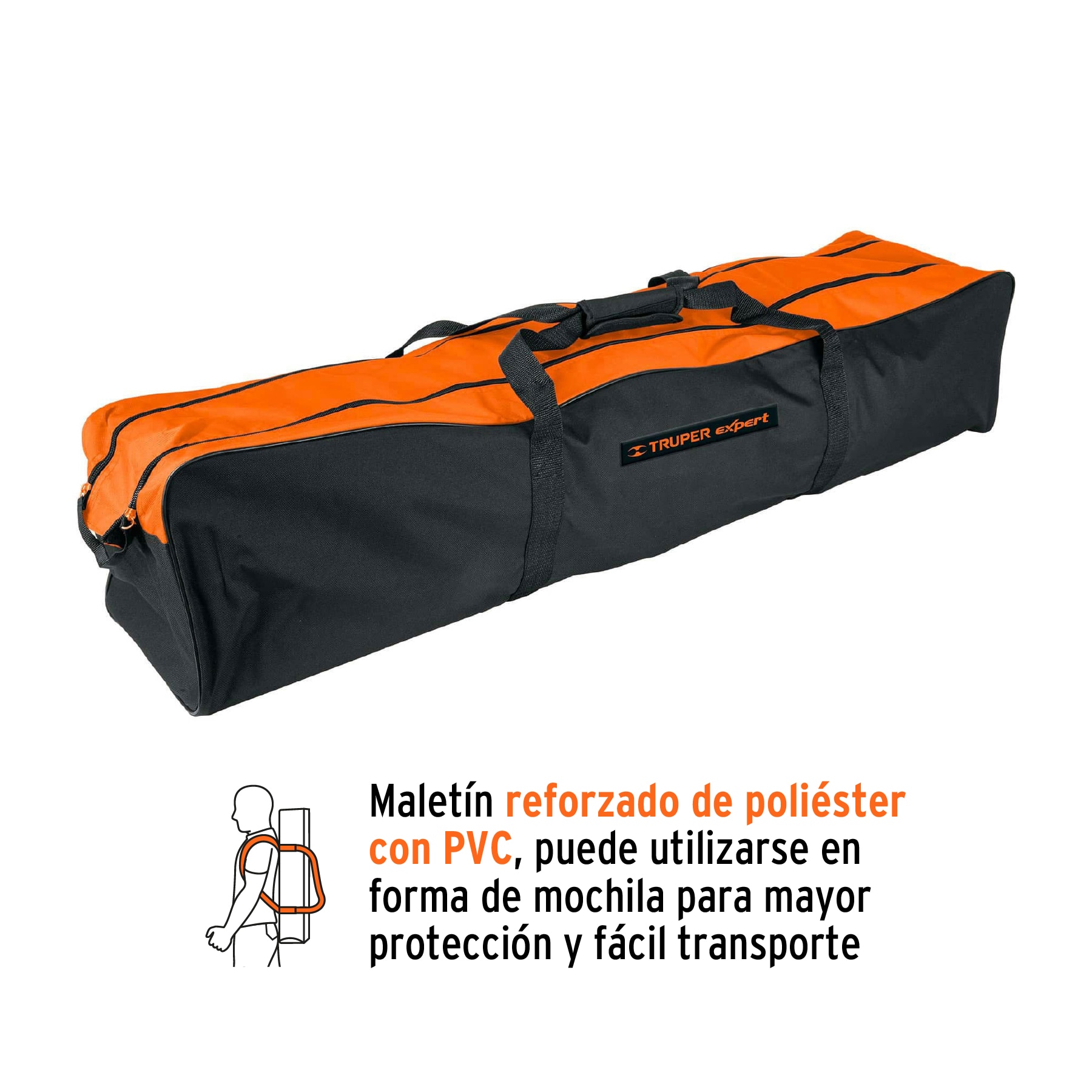 Foto 4 pulgar | Cortador Azulejo 47' (120 Cm) Gran Formato Maletín Expert Caz-120x Truper color Naranja