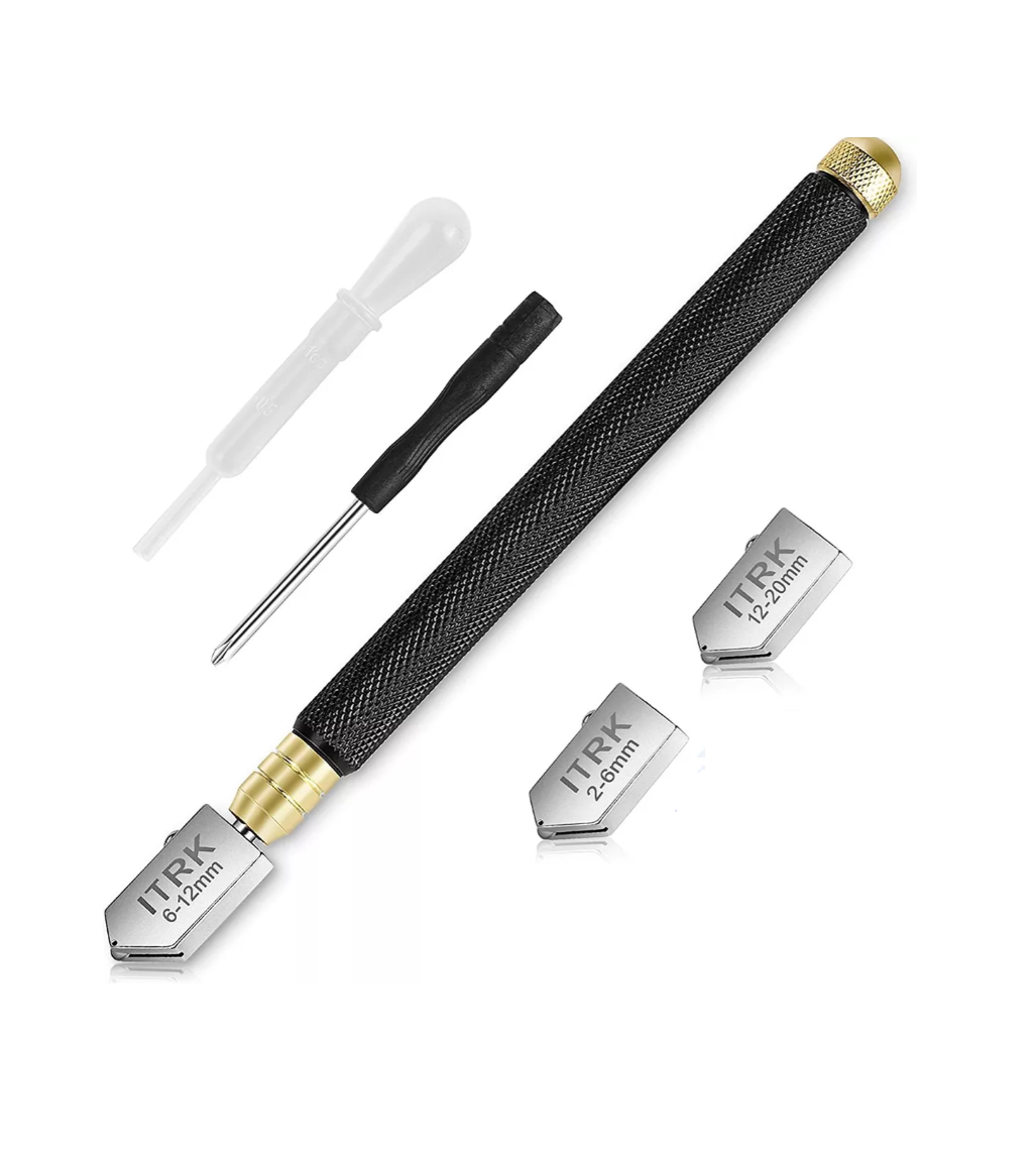 Foto 1 | Cortador de Vidrio Traje 2mm-20mm Belug Negro