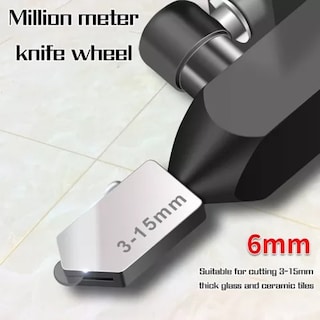 Foto 5 | Cortador De Herramientas Para Cortar Cerámica Y Vidrio De 3 A 15 Mm Con 3 Cuchillas - Venta Internacional.