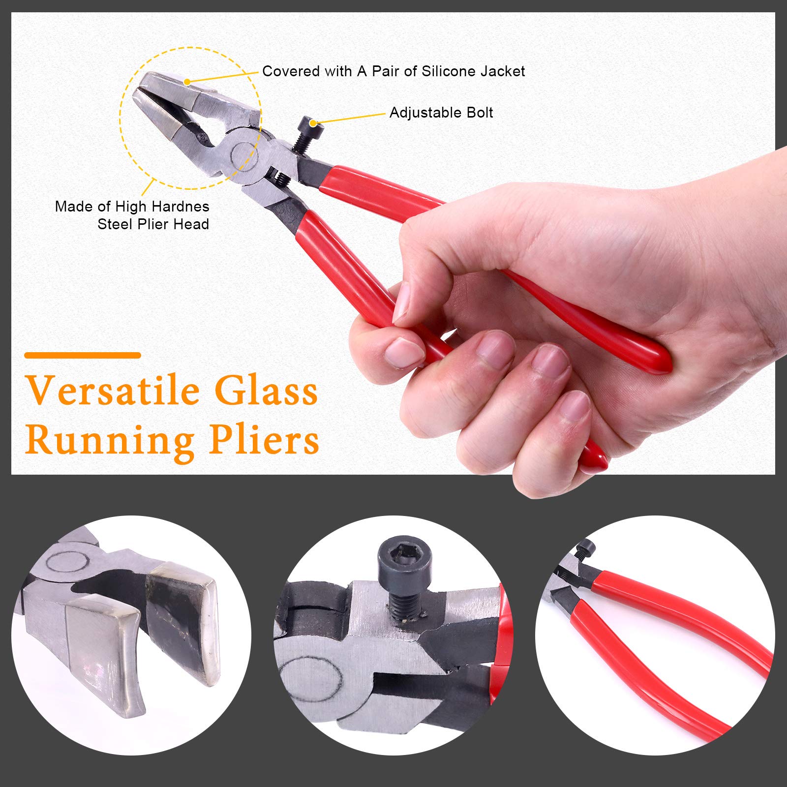 Foto 5 pulgar | Kit De Alicates Para Romper Cristales Y Cortadores - Venta Internacional