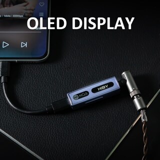 Foto 2 | Dac Usb Hiby Fc3 Con Pantalla De Audio De Alta Resolución De 112 Mw, Color Negro - Venta Internacional.