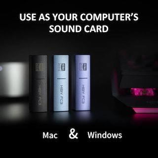 Foto 6 | Dac Usb Hiby Fc3 Con Pantalla De Audio De Alta Resolución De 112 Mw, Color Negro - Venta Internacional.