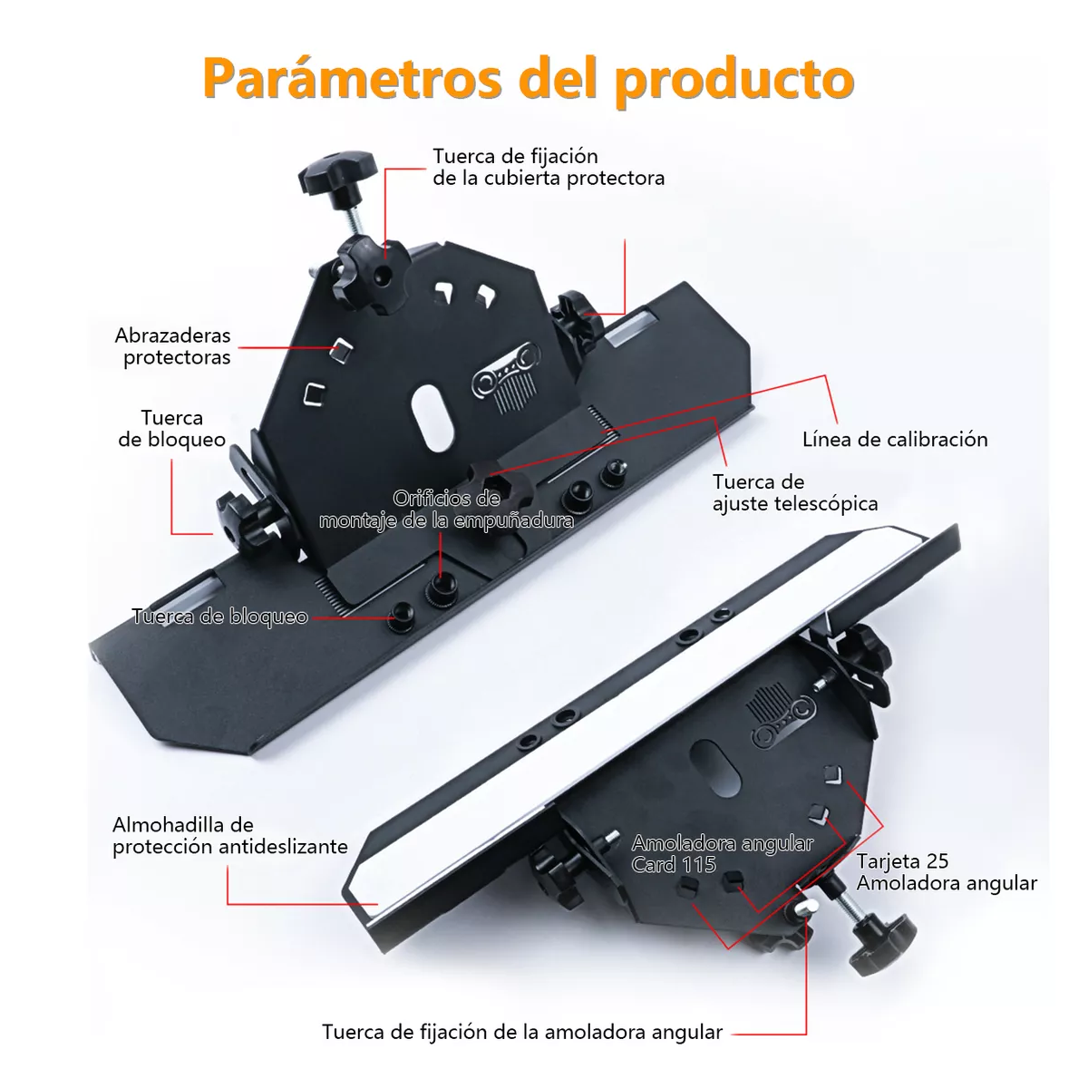 Foto 4 pulgar | Tenazas para Cortadoras de Azulejos 45° Chaflán Eo Safe Imports Esi-16135 Negro
