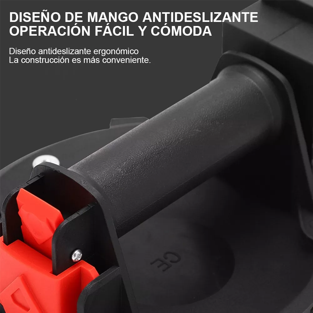 Foto 4 pulgar | Ventosa De Vacío De Vidrio Y Mármol De 200 Kg Negro