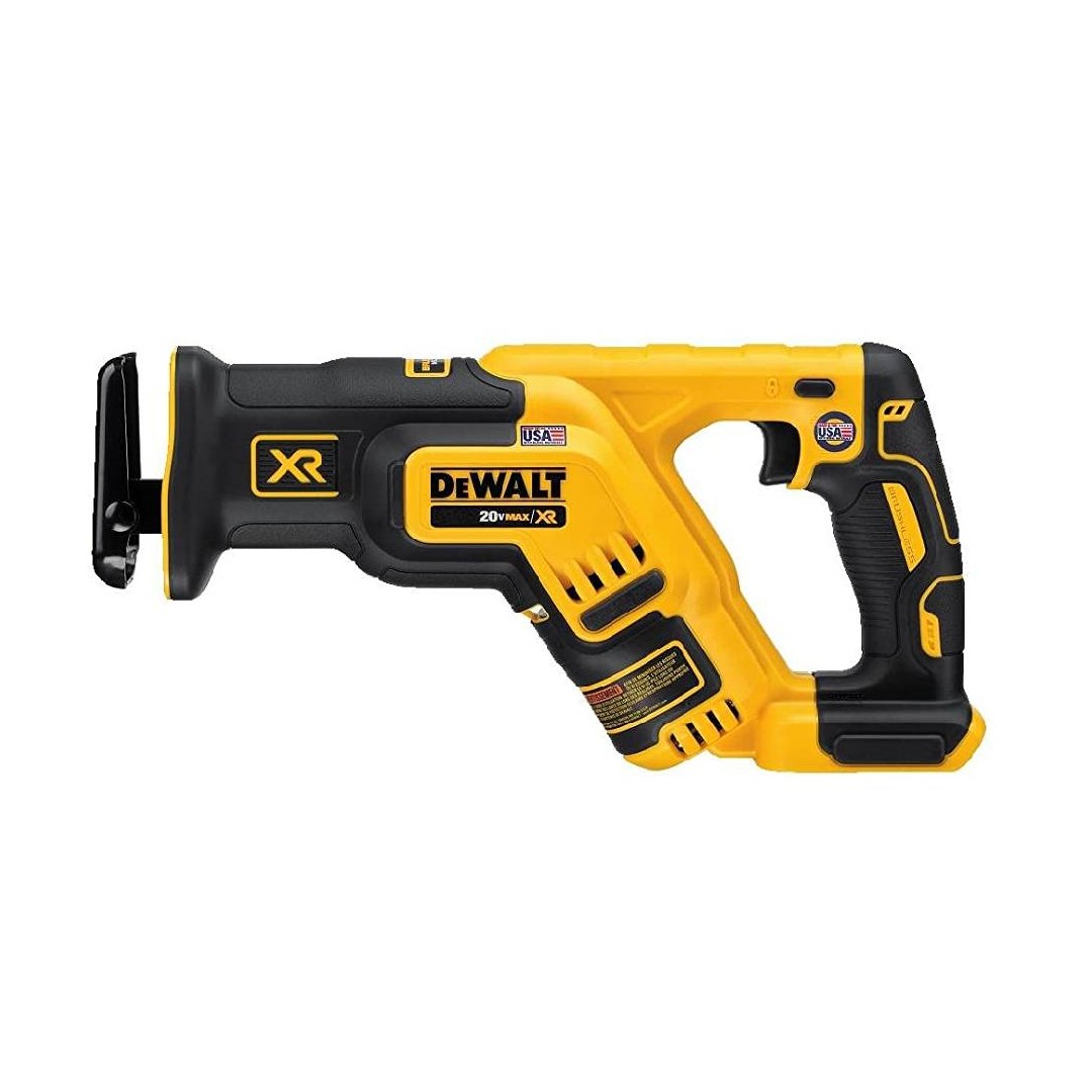 Sierra Sable Dewalt Dcs367 color Amarillo de 20v Reacondicionado