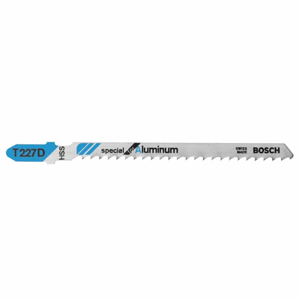 Foto 1 | Hojas De Sierra Caladora Bosch T227d 8 Tpi Para Aluminio, 4 Pulgadas, 5 Unidades - Venta Internacional.