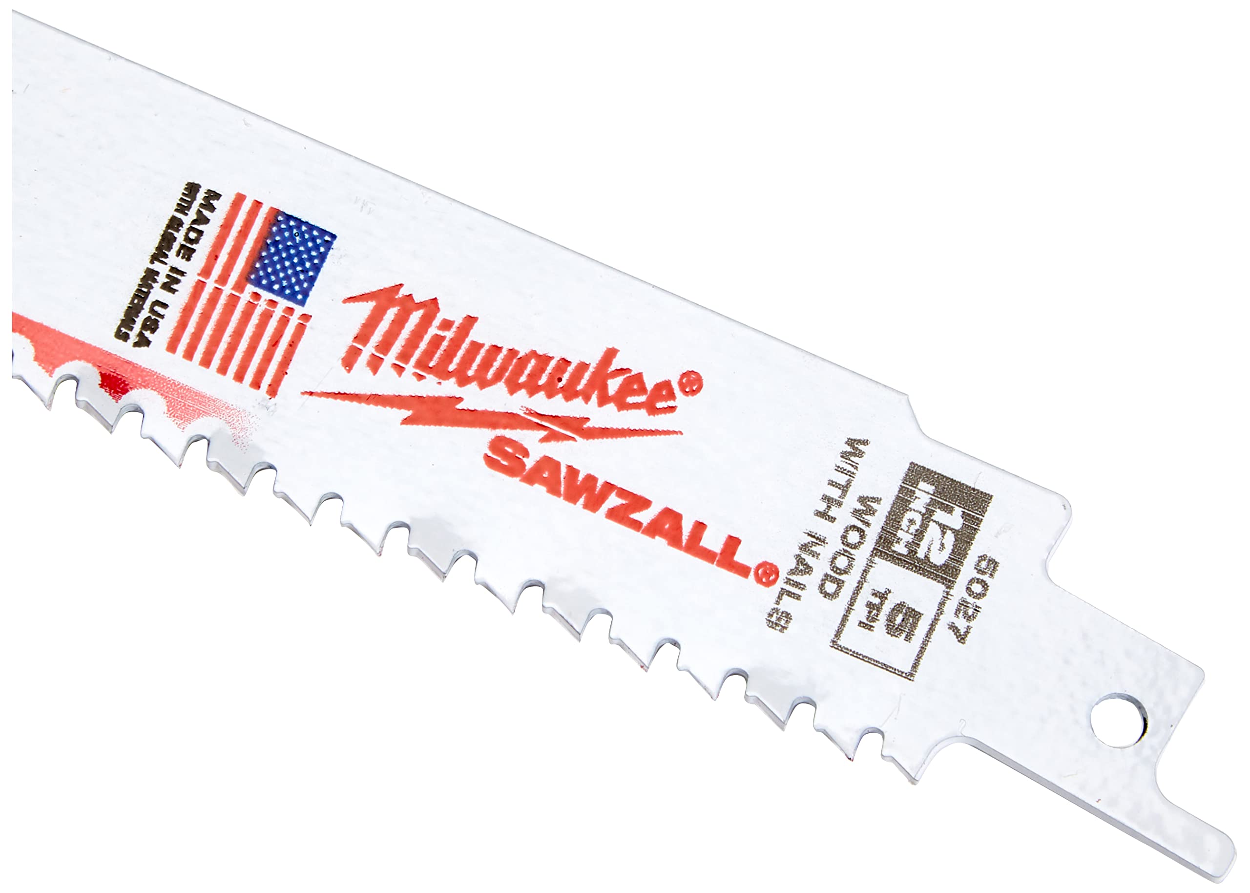 Foto 4 pulgar | Sawzall Blade Milwaukee The Ax, 12 Pulgadas, 5/8 Tpi, Paquete De 5 - Venta Internacional.