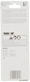 Foto 3 | Hojas De Sierra Caladora Bosch T313aw3, 3 Piezas, 15 Cm, Filo Afilado - Venta Internacional.