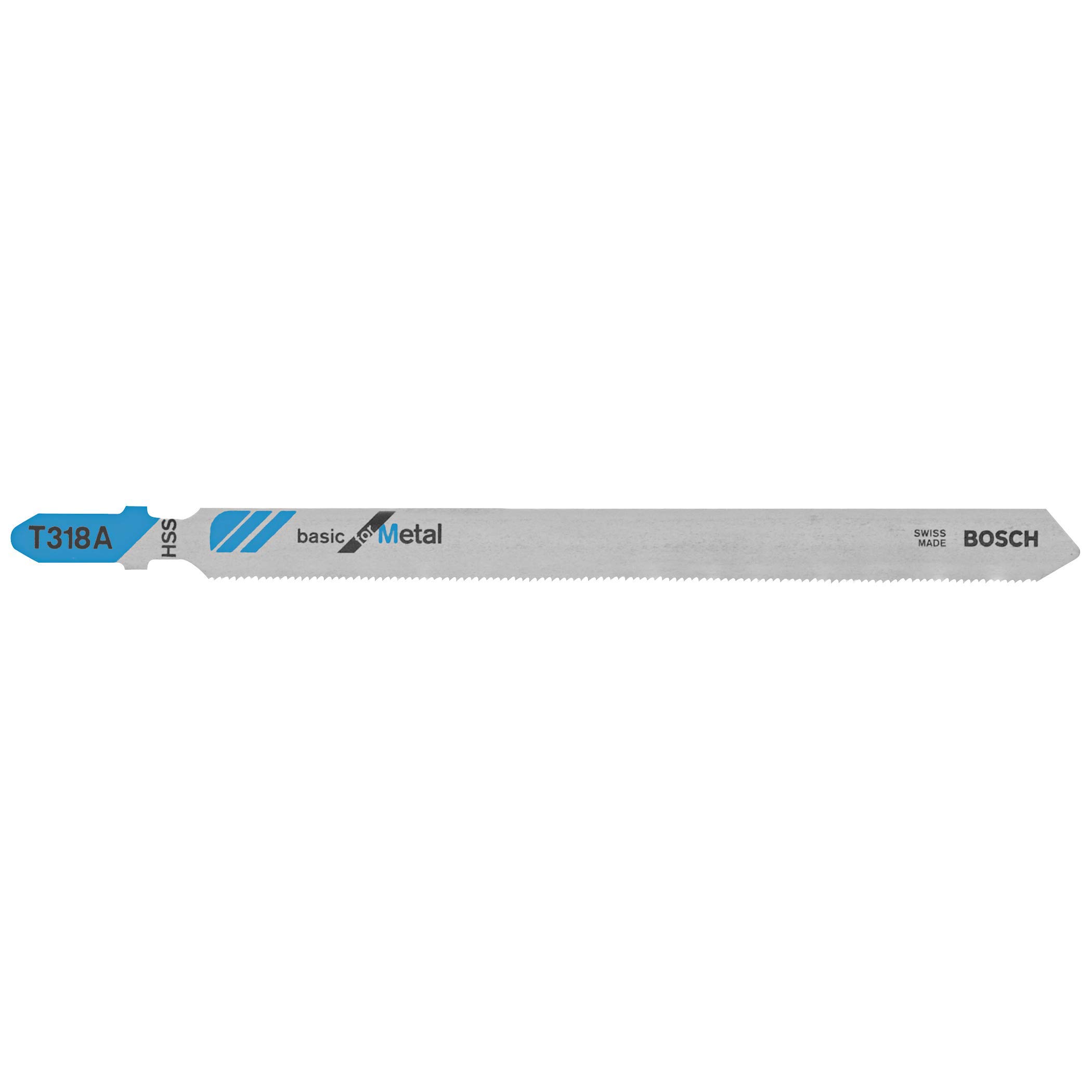 Foto 2 pulgar | Hojas De Sierra Caladora Bosch T318a, 5 Piezas, 24 Tpi, 133 Mm, Para Metal - Venta Internacional.