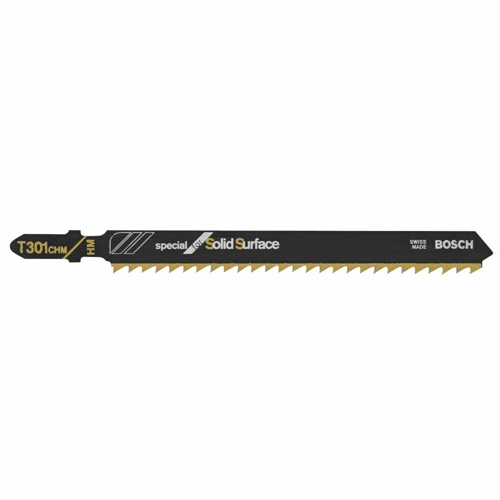 Hojas de Sierra Caladora Bosch T301CHM3 8 TPI para Superficies Sólidas 11,7 cm 3 Piezas - Venta Internacional