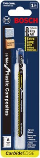Foto 2 | Hojas de Sierra Caladora Bosch T301CHM1 8 TPI para Superficies Sólidas - Venta Internacional